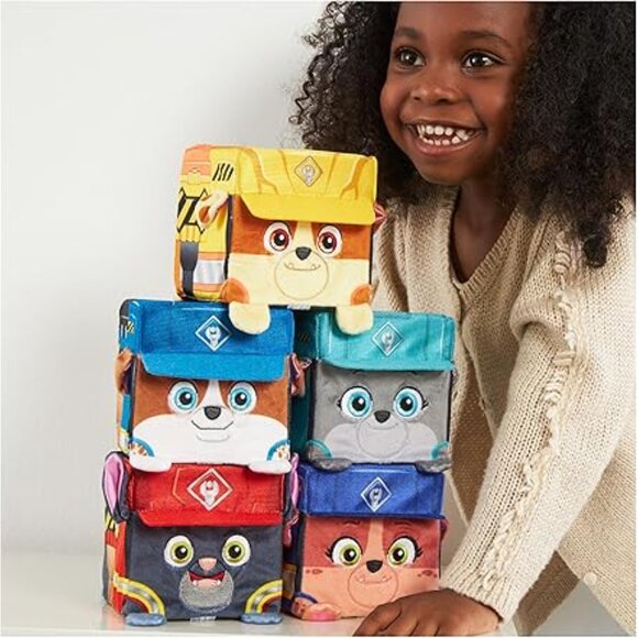 PAW PATROL “Rubble” Rubble &‎ Crew Stuffed Animal Toy (NEW!) - Picture 8 of 8